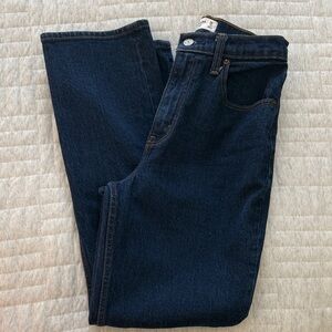 Abercrombie & Fitch Dark Blue Straight Jeans